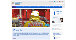 Desktop Screenshot of insurancecouncil.com.au